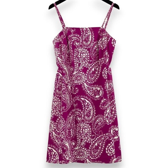 Lauren Ralph Lauren Dresses & Skirts - Ralph Lauren Paisley Spaghetti Strap Mini Dress - Size 4